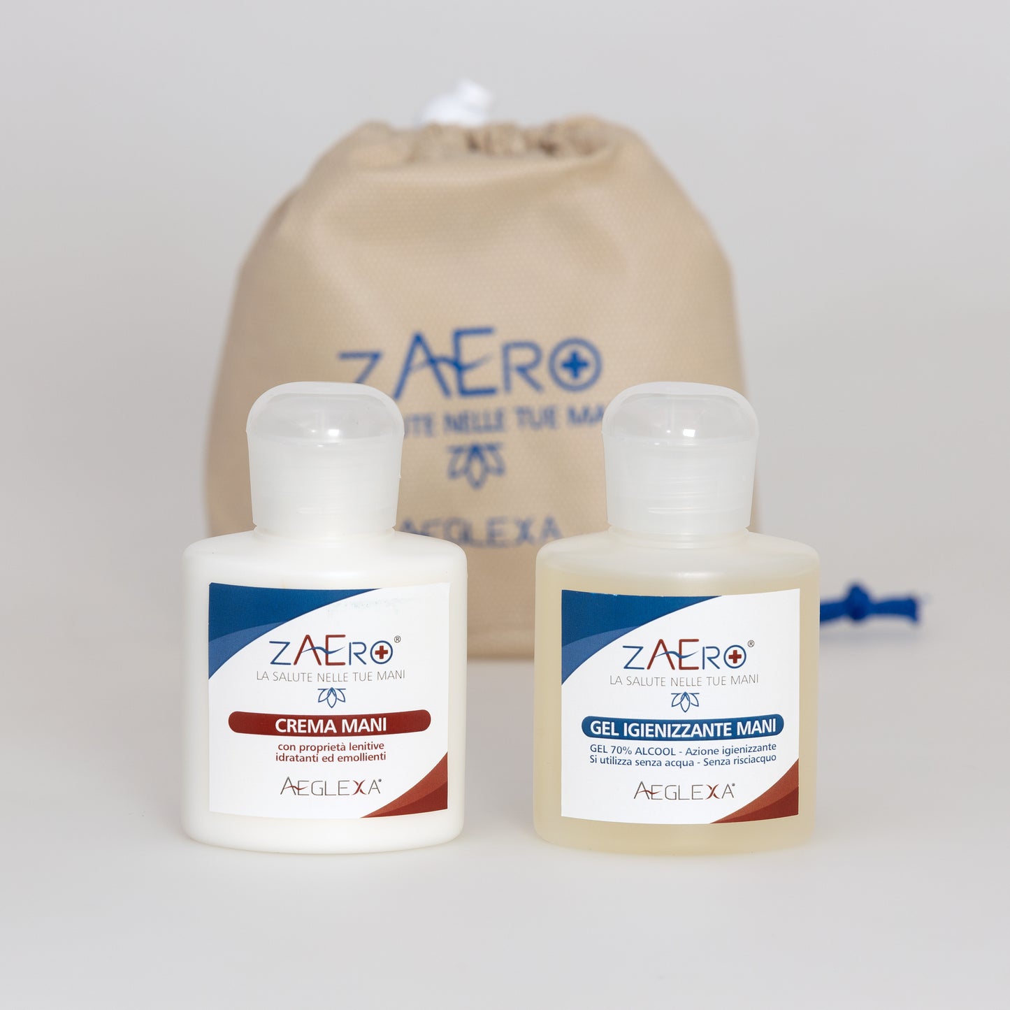 ZAERO – Crema Mani e Gel Igienizzante