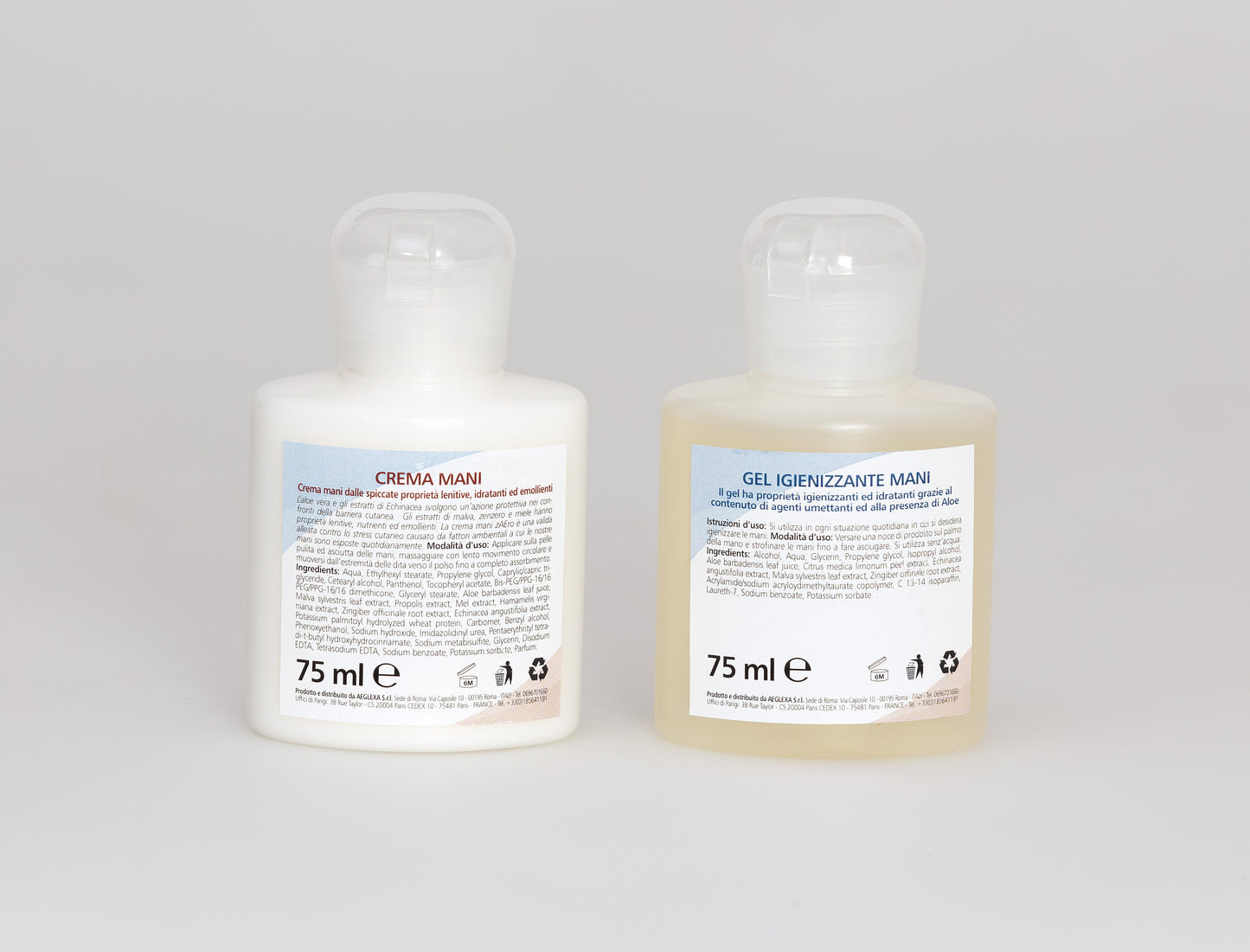 ZAERO – Crema Mani e Gel Igienizzante