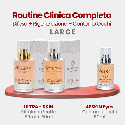 Routine Clinica Completa: Difesa + Rigenerazione + Contorno Occhi