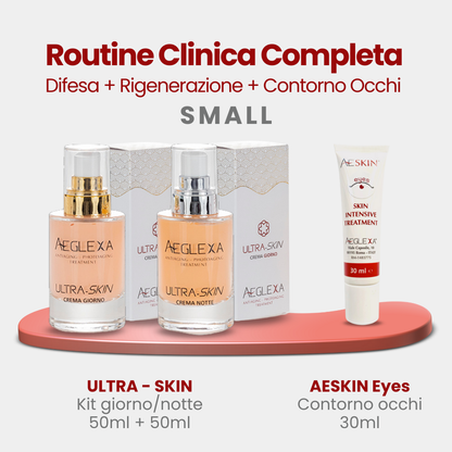 Routine Clinica Completa: Difesa + Rigenerazione + Contorno Occhi
